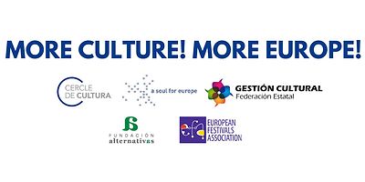 Manifesto "More Culture!, More Europe!"