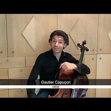 Cellist @Gautier Capucon sending a message to young musicians: Apply for the Enescu Competition 2020