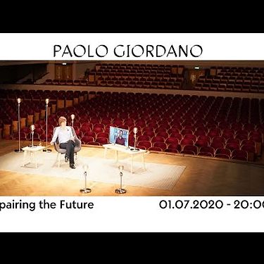 Repairing the future with Paolo Giordano | Interview | BOZAR at home