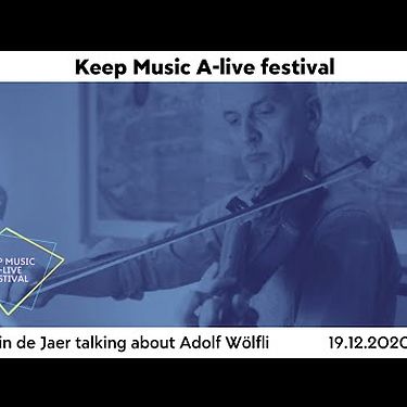 Baudouin de Jaer talking about Adolf Wölfli | Talk | BOZAR