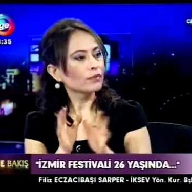 IKSEV Başkanı Filiz Eczacıbaşı Sarper Ege Tv'de