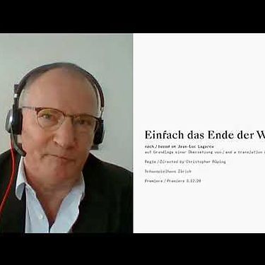 Theatertreffen 2021 | Andreas Klaeui über „Einfach das Ende der Welt“