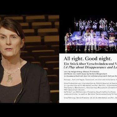 Theatertreffen 2022 | Katrin Ullmann über „All right. Good night.“
