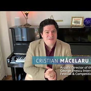 Cristian Măcelaru's message of appreciation to the applicants of the Enescu Competition 2022