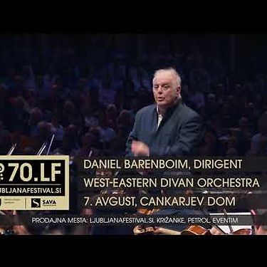 Daniel Barenboim & West-Eastern Divan Orchestra - 7. July 2022, Ljubljana
