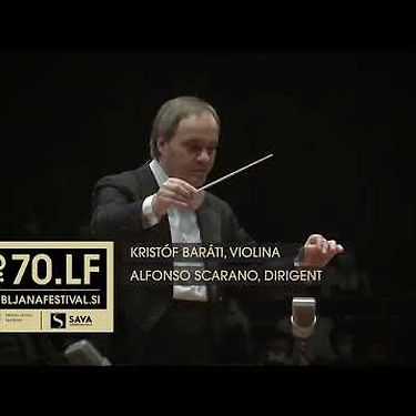 Kristóf Baráti & Alfonso Scarano & Thailand Philharmonic Orchestra - 29. August 2022, Ljubljana