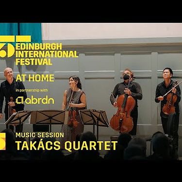 Takács Quartet perform ‘5 Fantasiestücke' at The Queen's Hall  | At Home in partnership with abrdn