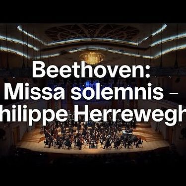 Beethoven: Missa solemnis - Philippe Herreweghe | Concert | Bozar