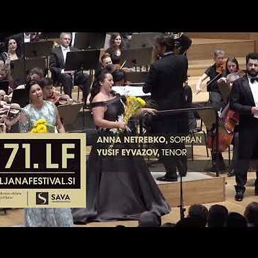 Anna Netrebko & Yusif Eyvazov & RTV Slovenia Symphony Orchestra - 11. July 2023, Ljubljana