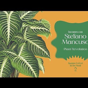 Stefano Mancuso - Plant Revolution #Spoleto66