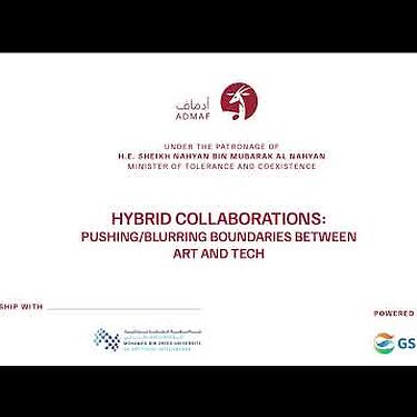 Panel discussion at Abu Dhabi Art: Hybrid Collaborations