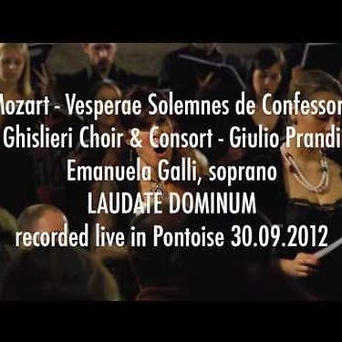 Mozart, Vesperae Solemnes de Confessore K339 - G.Prandi/Ghislieri C&C - Laudate Dominum 5/6