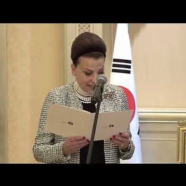 H.E. Huda Alkhamis-Kanoo on the MOU Signing between ADMAF and Seoul Metropolitan Government