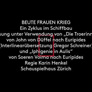 Dorothea Marcus über „BEUTE FRAUEN KRIEG“