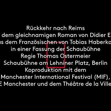 Andreas Klaeui über „Rückkehr nach Reims“