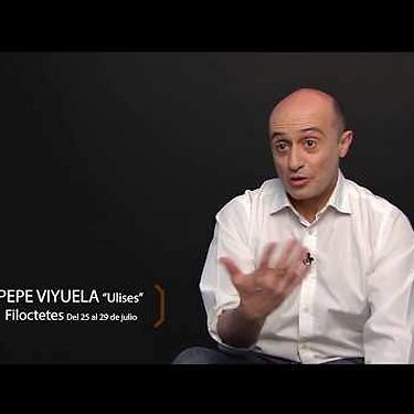 Pepe Viyuela en 'Filoctetes'