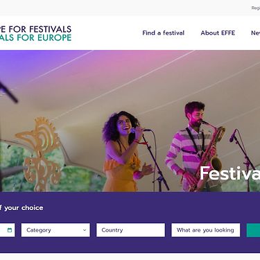 A new online search tool to bring the arts everywhere: EFFE’s FestivalFinder.eu