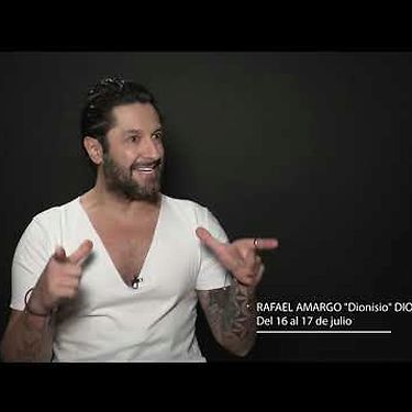 Rafael Amargo baila como 'Dionisio'