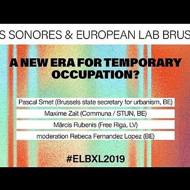 European Lab 2019 | A New Era for Temporary Occupation